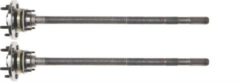 Spicer Drivetrain Products Front Axle Shafts 10044469 Shaft Assembly, L/R Chromoly Shaft Kit, Jeep JL Dana 44 AdvanTEK® Narrow Open Diff With FAD Removal