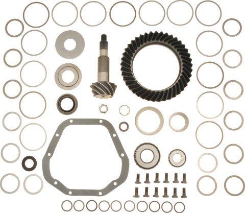 Spicer Drivetrain Products Ring and Pinion Gear with Installation Kits 706999-4X Dana 70 4.10 Gears Gears, 4.10:1 Ratio, 29-spline, Standard Rotation, Kit, 70, Kit
