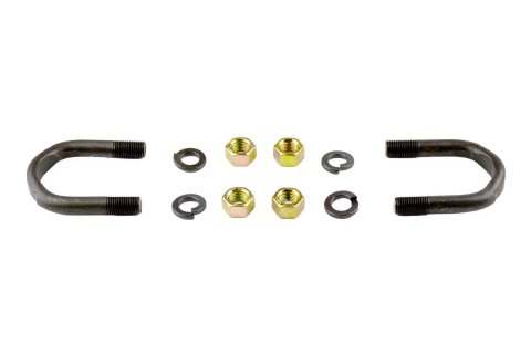 Spicer Drivetrain Products U-Joint U-Bolt Kits 3-94-18X Fasteners, Kits, 1350-1410 Style, Steel, Natural, 1.188 in. Bearing Cap O.D., Differential Location, Pair thumbnail 2