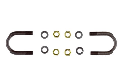 Spicer Drivetrain Products U-Joint U-Bolt Kits 3-94-18X Fasteners, Kits, 1350-1410 Style, Steel, Natural, 1.188 in. Bearing Cap O.D., Differential Location, Pair thumbnail 3
