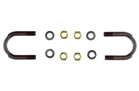 Spicer Drivetrain Products U-Joint U-Bolt Kits 3-94-18X Fasteners, Kits, 1350-1410 Style, Steel, Natural, 1.188 in. Bearing Cap O.D., Differential Location, Pair thumbnail 4