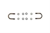 Spicer Drivetrain Products U-Joint Strap Kits 3-94-28X U-Bolts, Steel, Fits 1450 and 1550 U-Joints, Pair thumbnail 3