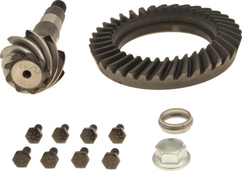 Spicer Drivetrain Products Ring and Pinion Gear with Installation Kits 73382-5X Dana 35 4.56 Gears Complete Kits, 4.56:1 Ratio, 26-spline, Standard Rotation, 35, American Motors, Ford, Jeep, Kit