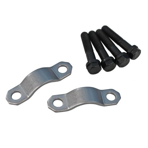 Spicer Drivetrain Products U-Joint Strap Kits 2-70-48X Fasteners, Straps, S44/GM 3RL Style, Steel, 1.125 in. Bearing Cap O.D., Buick, Cadillac, Chevy, Kit