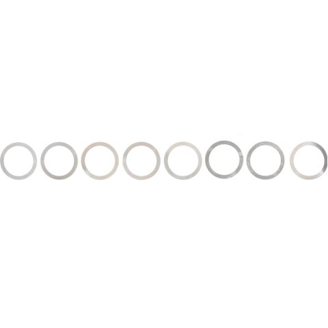Dana Spicer Drivetrain Products - Pinion Angle Shims for 2020-2022 GLADIATOR, 2019-2022 RANGER, 2018-2022 WRANGLER 10040475 Differential Shim Kit 44 AdvanTEK