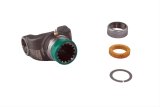 Spicer Drivetrain Products Slip Yokes 3-3-398KX Yoke, Driveshaft Yoke, 1350 Series U-Joint, 16 Spline, 1.500 in. Spline O.D., 3.875 in. Centerline to End of Spline, Steel, Universal, Each thumbnail 2