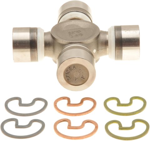 Spicer Drivetrain Products Light Duty U-Joints 5-7437X U-Joint Kit, 1330 Series Inside & Outside Snap Rings