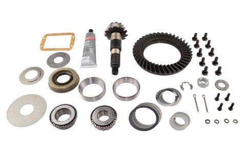 Dana Spicer Drivetrain Products Ring and Pinion Gears 708133-1 & Gear Set Axle: 30 / Ratio 3.73 Includes Installation Hardware And Shims 2001 Jeep Xj