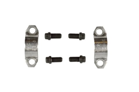 Spicer Drivetrain Products U-Joint Strap Kits 3-70-38X Fasteners, Kits, 1480 Style, Steel, Natural, 1.375 in. Bearing Cap O.D., Differential Location, Chevy, Ford, GMC, Pair thumbnail 2
