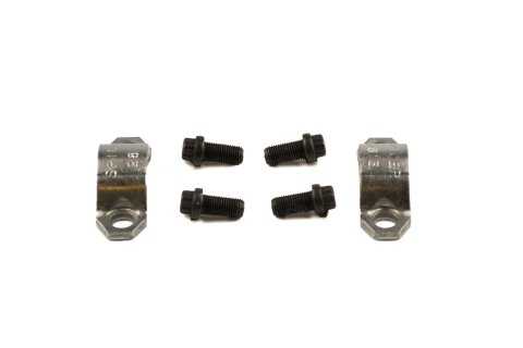Spicer Drivetrain Products U-Joint Strap Kits 3-70-38X Fasteners, Kits, 1480 Style, Steel, Natural, 1.375 in. Bearing Cap O.D., Differential Location, Chevy, Ford, GMC, Pair thumbnail 3