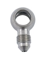 Earl's Performance Brake System Adapters 997603ERL Fitting, Brake, Male -3 AN to Banjo 3/8 in., Steel, Nickel Plated, Each thumbnail 2