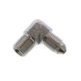 Earl's Performance AN to NPT Adapter Fittings 962203ERL Fitting, Adapter, NPT, 90 Degree, Steel, Zinc, -3 AN, 1/8 in. NPT, Each thumbnail 3
