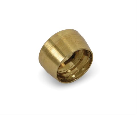 Earl's Performance Speed-Seal Replacement Olives 699040ERL Fitting, Olive, -4 AN, Smooth Bore, Brass, Each