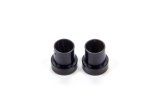 Earl's Performance Sleeves AT581904ERL Fitting, Tube Sleeve, -4 AN, Aluminum, Black Anodized, Pair thumbnail 2