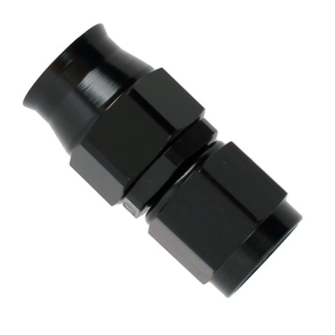 Earl's Performance Speed-Seal Hose Ends AT600136ERL End, Speed-Seal, Aluminum, Black, Straight, - 6 AN Female, Each thumbnail 1