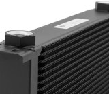 Earl's Performance UltraPro Oil Coolers 813ERL Fluid Cooler, UltraPro, 13-Row, Stacked Plate, Aluminum, Black, 3.940 in. Height, -10 AN O-Ring Female Ports, Each thumbnail 2