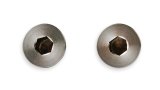 Earl's Performance Plugs LT0002ERL Fitting, Plug, Vacuum Pump, 12mm x 1.75, Male Thread, Stainless Steel, Natural Finish, Pair thumbnail 3