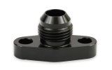 Earl's Performance AN Port Adapters GT0001ERL Fitting, Adapter, Flange to AN, Straight, Aluminum, Black Anodized, -10 AN, -10 AN, Each thumbnail 4