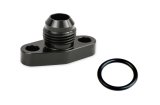 Earl's Performance AN Port Adapters GT0001ERL Fitting, Adapter, Flange to AN, Straight, Aluminum, Black Anodized, -10 AN, -10 AN, Each thumbnail 8