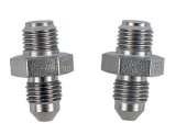Earl's Performance Brake System Adapters 581531ERL Fittings, Brake, Male -3 AN to Male 3/8 in.-24 Thread, Short, Inverted Flare, Steel, Nickel Plated, Pair thumbnail 4