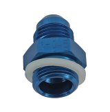 Earl's Performance Carburetor Inlet Fittings 991941ERL Fitting, Inlet, -6 AN Male Hose End to 5/8-20 in. Male Thread, Aluminum, Blue, Each thumbnail 2