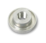 Earl's Performance Female NPT Bosses 986703ERL Fitting, Bung, Weld-In, 3/8 in. NPT, Aluminum, Each thumbnail 2