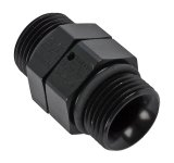 Earl's Performance Couplers AT985212ERL Fitting, Coupler, Union, Straight Cut to Straight Cut, Straight, Aluminum, Black Anodized, -12 AN, -12 AN, Each thumbnail 2