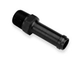 Earl's Performance Hose Barb to Pipe Thread Adapters AT984004ERL Fitting, Adapter, NPT Barb, Straight, Aluminum, Black Anodized, 1/8 in. NPT, 1/4 in. Barb, Each thumbnail 1