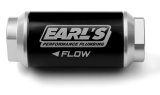 Earl's Performance Billet Inline 100 Microns Fuel Filter with -8 AN Inlet Size 230628ERL Filter, Inline, Aluminum Housing, Stainless Mesh Element, O-ring Female Threads Inlet/Outlet, Each thumbnail 3