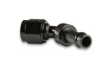 Earl's Performance Vapor Guard Hose Ends 754166ERL End, Guard, 45 degree, 3/8 in. Size, Socketless Barb, -6 AN Female Threads, Aluminum, Black, Each thumbnail 3