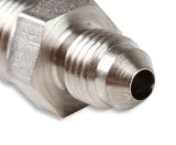 Earl's Performance Brake System Adapters 562047ERL Fittings, Brake, Male -4 AN to Male 1/2 in.-20 Thread, Inverted Flare, Steel, Nickel Plated, Pair thumbnail 2