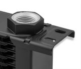Earl's Performance UltraPro Oil Coolers 820ERL Fluid Coolers, Coolers, Plate, 20-row, Aluminum, Black, 2.00 in. x 16.00 in. x 6.06 in., -10 AN O-ring Inlet/Outlet, Female O-ring, Each thumbnail 3