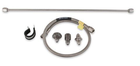 Earl's Performance Exhaust Back Pressure Plumbing Kits PK0001ERL Test Tools, Kits, Braided Stainless Steel Hose, 2.00 ft. Hose Length, Kit thumbnail 5