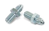 Earl's Performance Brake System Adapters 581533ERL Fittings, Brake, Male -3 AN to Male 3/8 in.-24 Thread, Inverted Flare, Steel, Nickel Plated, Pair thumbnail 3