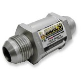 Earl's Performance Check Valves 253010ERL Fuel Valve, Red, Aluminum, -10 AN Male to -10 AN Male, Each thumbnail 1