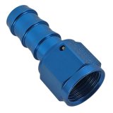 Earl's Performance Super Stock Hose Ends 700111ERL Fitting, End, Stock, Straight, -10 AN to Female -10 AN, Aluminum, Blue, Each thumbnail 1