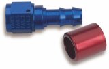 Earl's Performance Super Stock Hose Ends 700111ERL Fitting, End, Stock, Straight, -10 AN to Female -10 AN, Aluminum, Blue, Each thumbnail 2