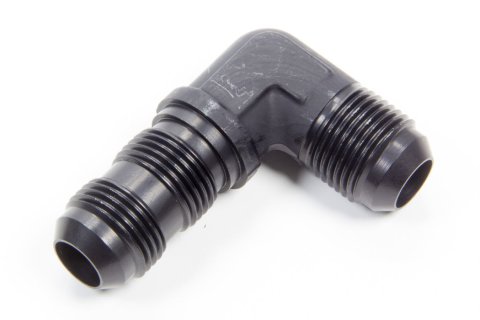 Earl's Performance Bulkhead Adapter Fittings AT983310ERL Fitting, Bulkhead, 90 Degree, -10 AN to -10 AN Male, Aluminum, Black Anodized, Each thumbnail 3