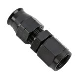 Earl's Performance Tube Adapter Fittings AT165106ERL Fitting, Adapter, AN to Tubing, Straight, Aluminum, Black Anodized, -6 AN, 3/8 in., Swivel, Each thumbnail 2