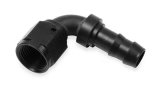 Earl's Performance Super Stock Hose Ends AT709109ERL Fitting, End, Stock, 90 Degree, Aluminum, Black Anodized, -8 AN Male, -8 AN Female, Each thumbnail 2