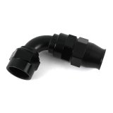 Earl's Performance UltraPro Hose Ends 629112ERL Ends, UltraPro, Reusable Swivel, 90 degree, -12 AN Size, Aluminum, Black Anodized, Each thumbnail 2