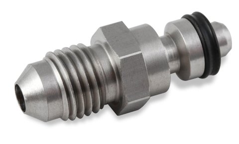 Earl's Performance Clutch Adapter Fittings LS641001ERL Quick Disconnect, Fitting, Early Model Style, GM, Jeep, Mopar, Male -4 AN, Straight, Stainless, Natural, Each thumbnail 3