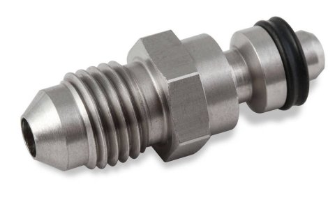Earl's Performance Clutch Adapter Fittings LS641001ERL Quick Disconnect, Fitting, Early Model Style, GM, Jeep, Mopar, Male -4 AN, Straight, Stainless, Natural, Each thumbnail 5