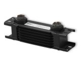 Earl's Performance UltraPro Oil Coolers 207ERL Fluid Coolers, Coolers, Plate, 7-row, Aluminum, Black, 2.00 in. x 8.25 in. x 2.09 in., -10 AN O-ring Inlet/Outlet, Female O-ring, Each thumbnail 4