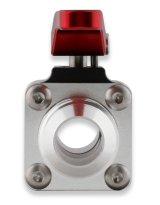 Earl's Performance UltraPro Ball Valves 230512ERL Valve, -12 AN Male to -12 AN Male, Aluminum, Black/Clear Anodized, Each thumbnail 5
