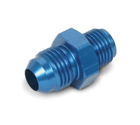 Earl's Performance AN to Inverted Flare Adapter Fittings 991946ERL Fitting, Adapter, Flare, Straight, Aluminum, Blue Anodized, -6 AN, 1/2-20 in. Flare, Each thumbnail 2