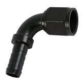 Earl's Performance Auto-Mate Hose Ends AT709110ERL Fitting, End, Auto-Mate, 90 Degree, Aluminum, Black Anodized, -10 AN, Female, Each thumbnail 1