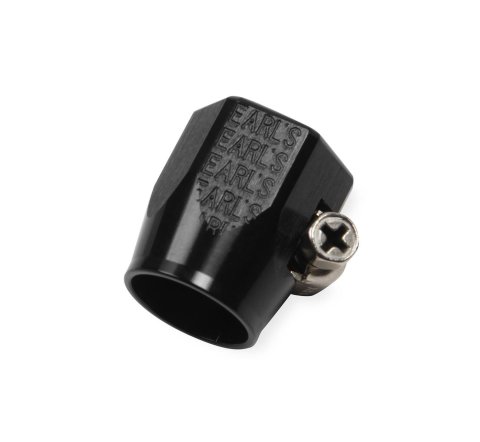 Earl's Performance Econ-O-Fit Hose Clamps 900506ERL Clamp, Econ-O-Fit, -6 AN, Stainless Clamp, Black Aluminum Cover, 35/64 in. OD, Each thumbnail 2