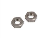 Earl's Performance Bulkhead Nuts SS592403ERL Fittings, Nuts, -3 AN, Female Threads, Stainless Steel, Natural, Pair thumbnail 1
