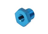 Earl's Performance LS Oil Pressure Gauge Adapter Fittings 9919AUJERL Fitting, Adapter, NPT to Metric, Straight, Aluminum, Blue Anodized, 1/8 in. NPT, M16 x 1.5, Each thumbnail 5